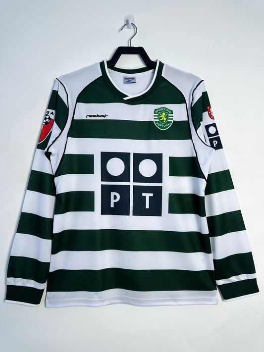 Camisola Sporting CP 2002/2003 - Principal - Manga Longa